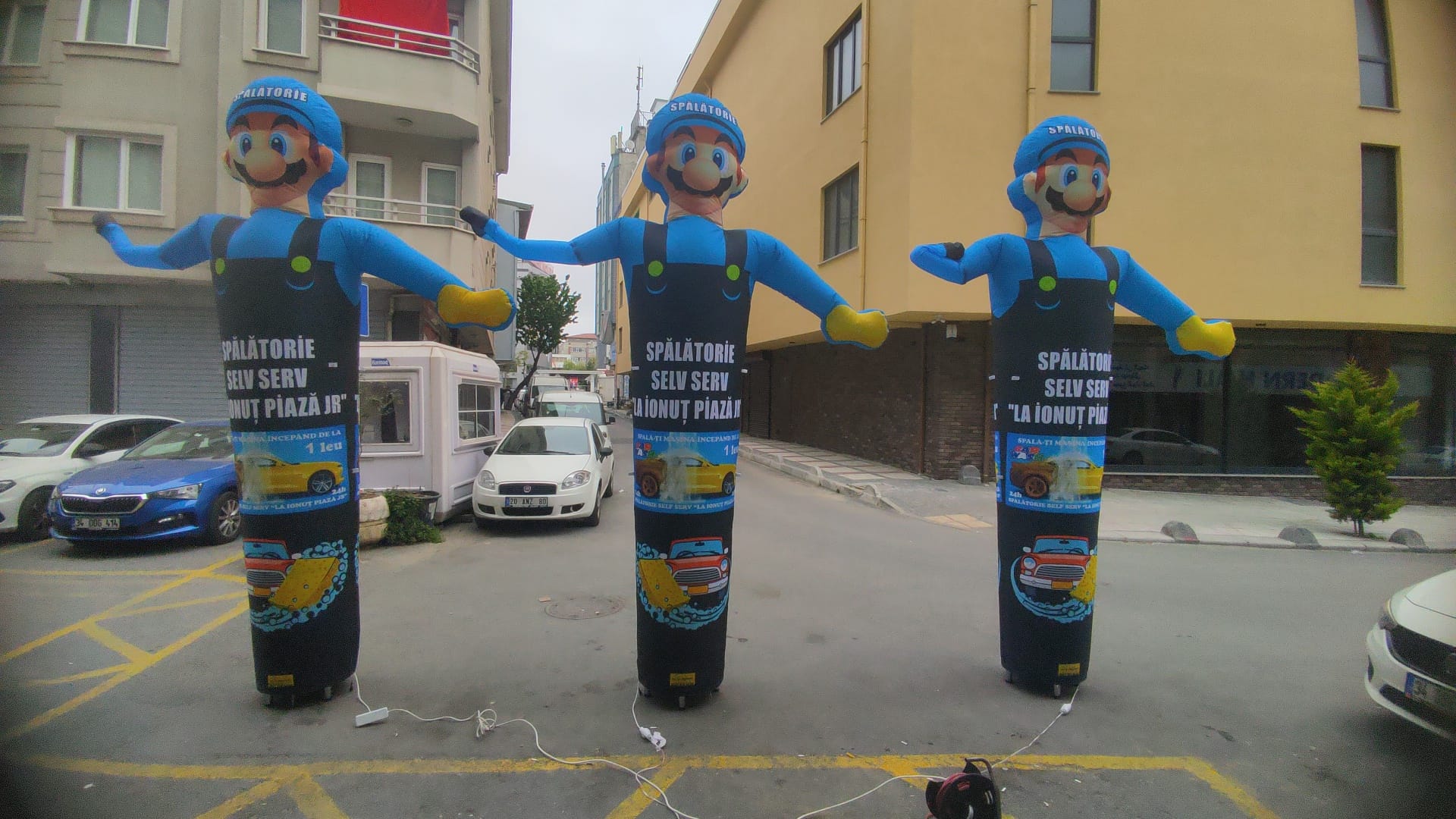 Çoklu Gelgel Balonu Reklam Maskotu